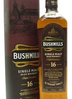 Bushmills Irish Whiskey 16 Year on Sale