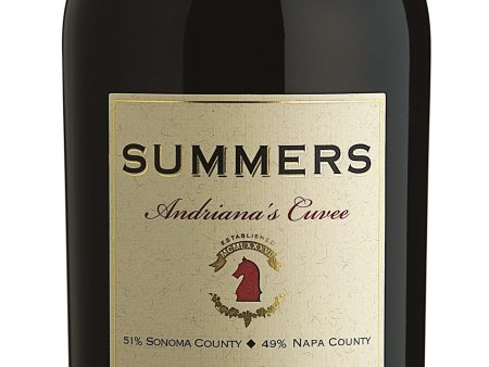 Summers Cabernet Sauvignon Andriana s Cuvee 2017 Hot on Sale