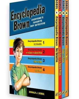 Encyclopedia Brown Box Set (4 Books) For Sale