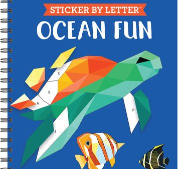 Brain Games - Sticker by Letter: Ocean Fun (Sticker Puzzles - Kids Activity Book) [With Sticker(s)] Cheap