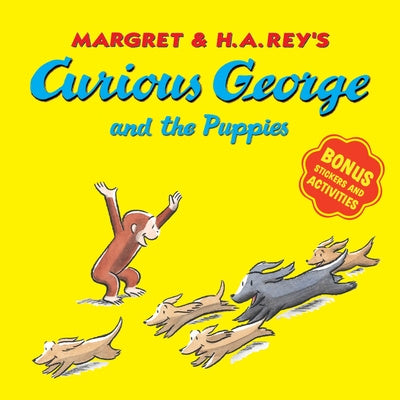 Curious George and the Puppies [With Bonus Stickers and Audio] Hot on Sale