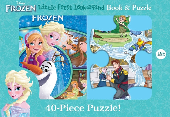 Disney Frozen: Little First Look and Find Book & Puzzle For Sale