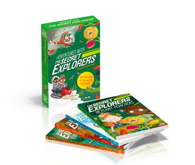 Adventures with the Secret Explorers: Collection Two: 4-Book Box Set of Educational Chapter Books For Cheap