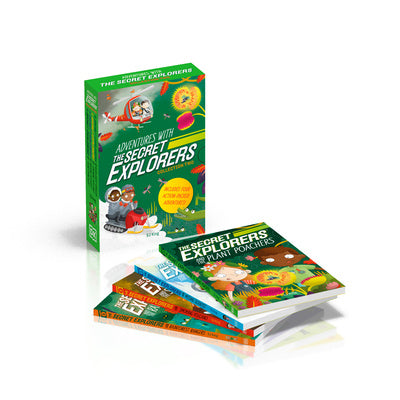 Adventures with the Secret Explorers: Collection Two: 4-Book Box Set of Educational Chapter Books For Cheap