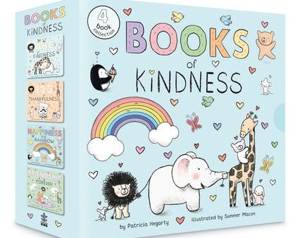 Books of Kindness: ABCs of Kindness; 123s of Thankfulness; Happiness Is a Rainbow; Friendship Is Forever Supply