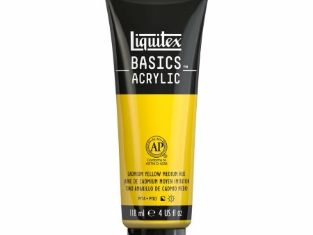 Akryyliväri 118ml 830 Cadmium Yellow Medium Hu Liquitex Basics Acrylic Online Hot Sale