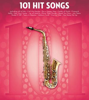 101 Hit Songs for Alto Sax For Discount