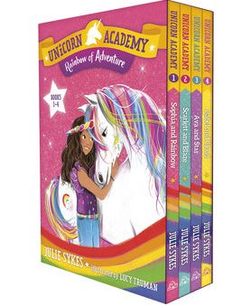 Unicorn Academy: Rainbow of Adventure Boxed Set (Books 1-4) Hot on Sale