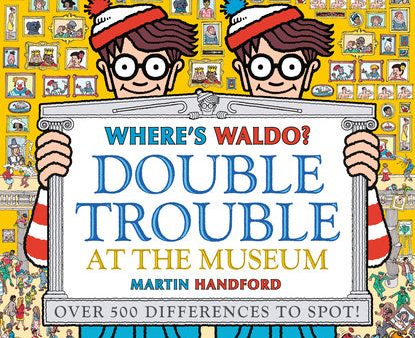 Where s Waldo? Double Trouble at the Museum: The Ultimate Spot-The-Difference Book! Discount