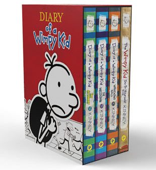 Diary of a Wimpy Kid Box of Books 12-14 Plus the Wimpy Kid Do-It-Yourself Book: Hardcover Gift Set Sale