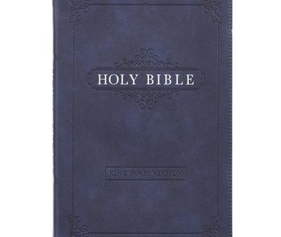 KJV Bible Thinline Navy Fashion