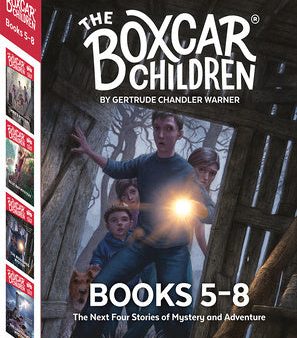 Boxcar Children Mysteries Boxed Set #5-8, The Hot on Sale