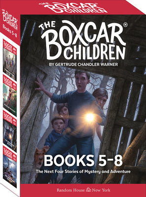 Boxcar Children Mysteries Boxed Set #5-8, The Hot on Sale