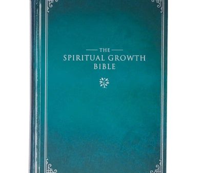 Spiritual Growth Bible, Study Bible, NLT - New Living Translation Holy Bible, Hardcover, Teal, The Supply