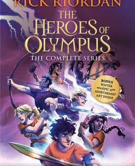 Heroes of Olympus Paperback Boxed Set, The-10th Anniversary Edition [With Poster] Online Hot Sale