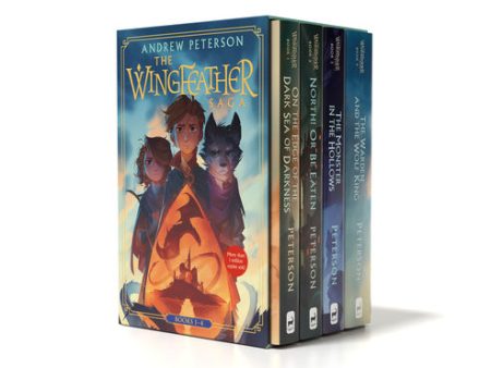 Wingfeather Saga Boxed Set: On the Edge of the Dark Sea of Darkness; North! or Be Eaten; The Monster in the Hollows; The Warden and the Wolf King Discount